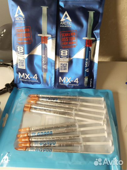 Термопаста gd900 MX-4 новая