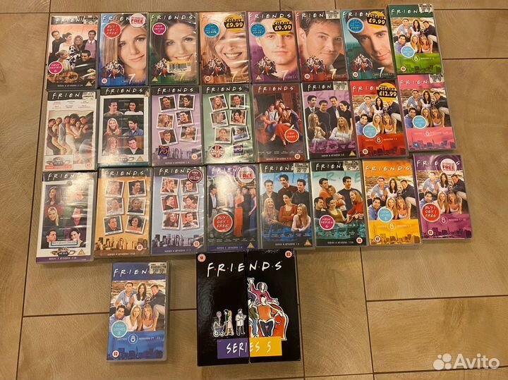 Видеокассеты vhs фильмы Друзья Friends