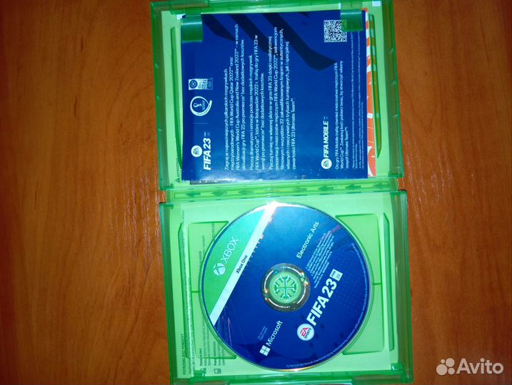 Fifa 23 xbox one диск