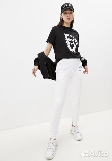 Новая Karl Lagerfeld футболка р.L черная оригинал