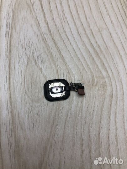 Кнопка home для iPhone 6/6 Plus в сборе (черная)