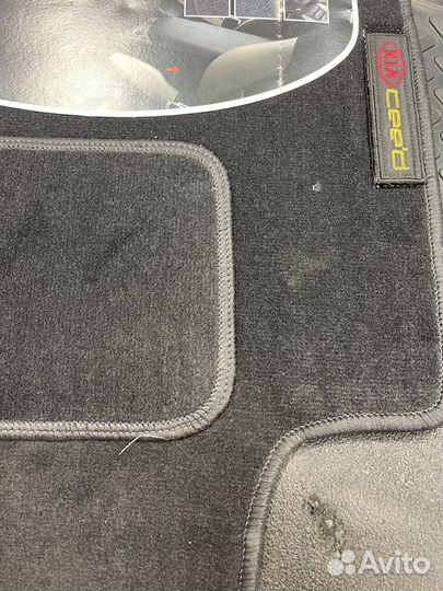 Ковры салона Киа Сид2007