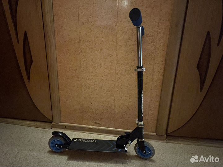 Самокат-снегокат детский