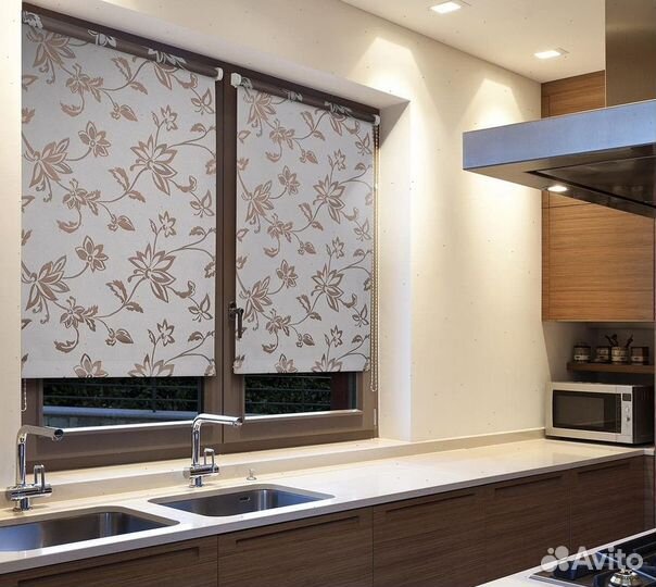 Рулонные шторы. Ткани из Европы и Турции