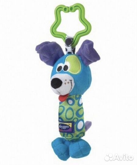 Колокольчик погремушка в виде собачки