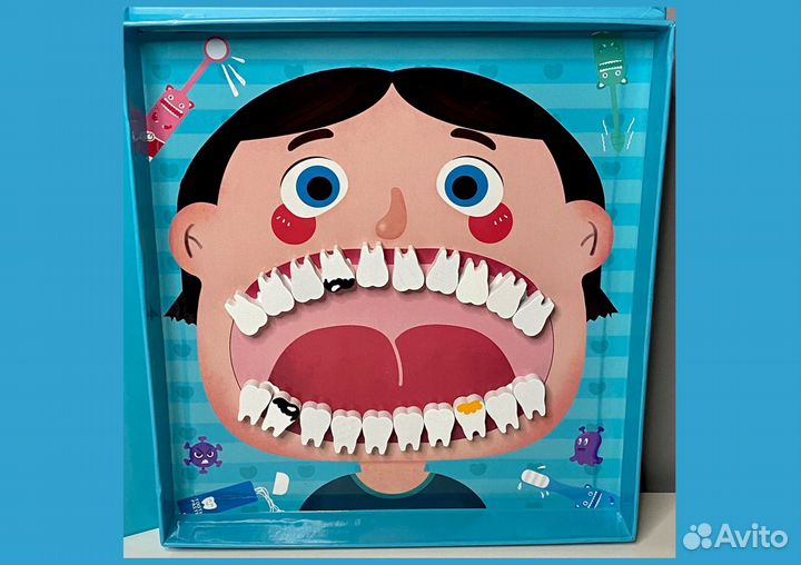 Детский набор-книга доктора/стоматолога, новый