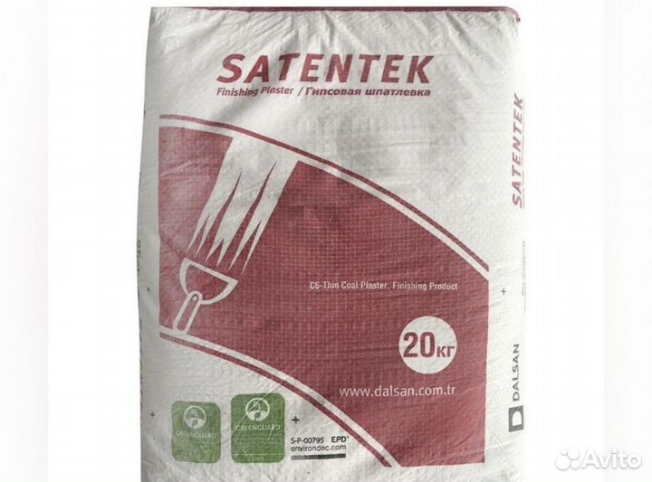 Шпаклевка сатентек