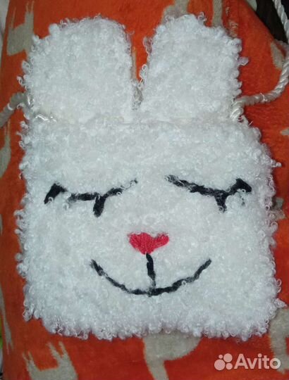 Детская плюшевая сумочка