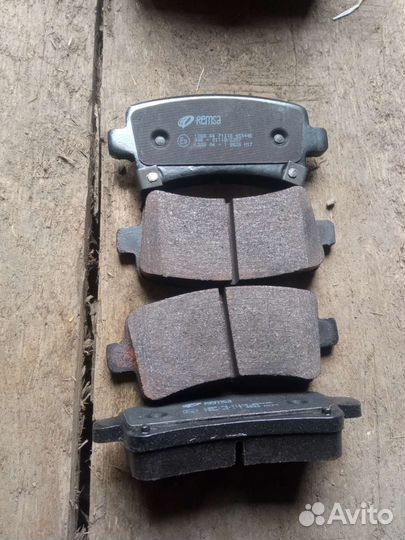 Колодки задние тормозные opel