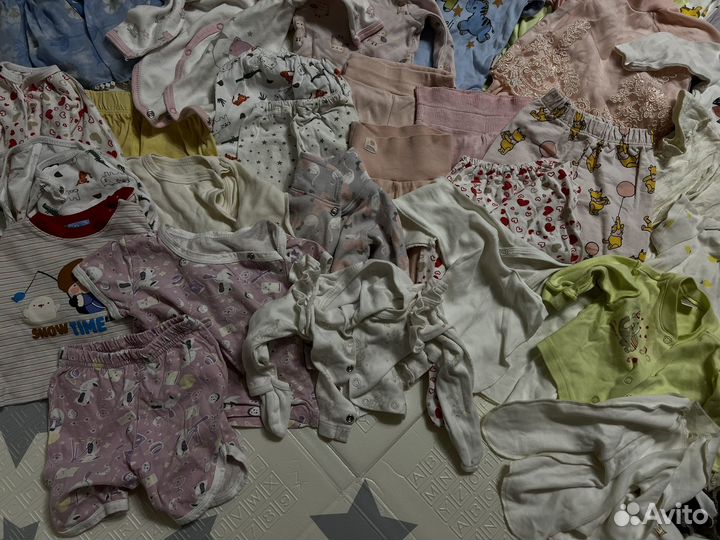 Пакет вещей для новорожденных 56 размер