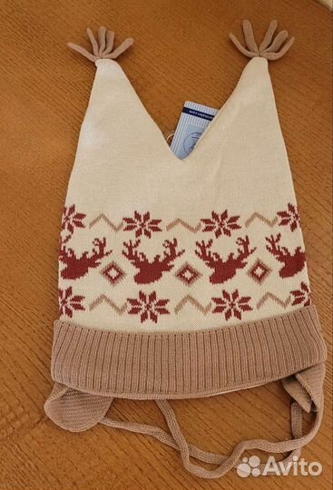 Шапка демисезонная новая р.43,45,51