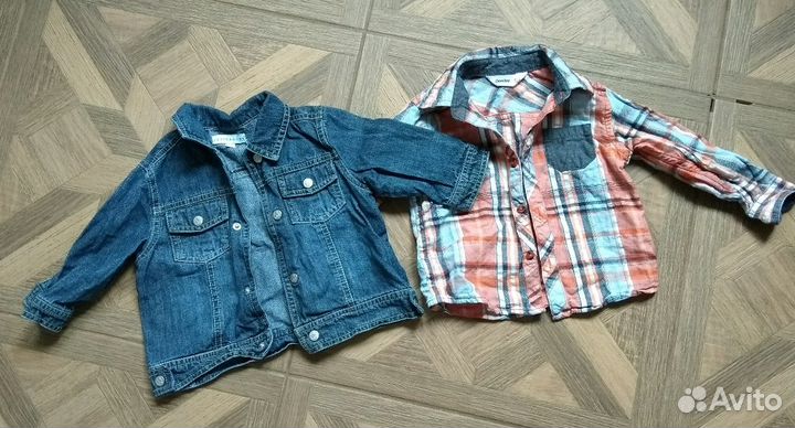 Пакет вещей на мальчика 70-80 см