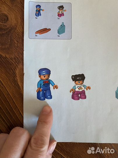 Lego duplo поезд