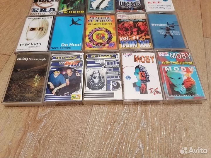 1995-2001 Электронная музыка, Студийные Кассеты