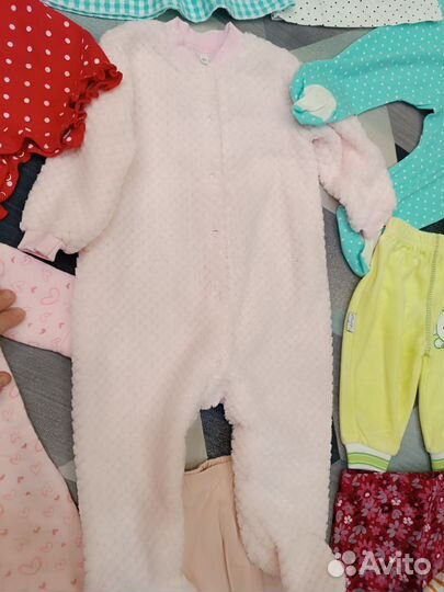 Вещи пакетом на девочку 68-80 р- ры