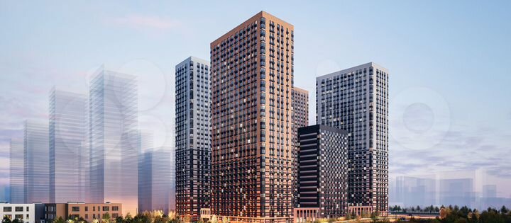 Квартира-студия, 23,8 м², 20/33 эт.