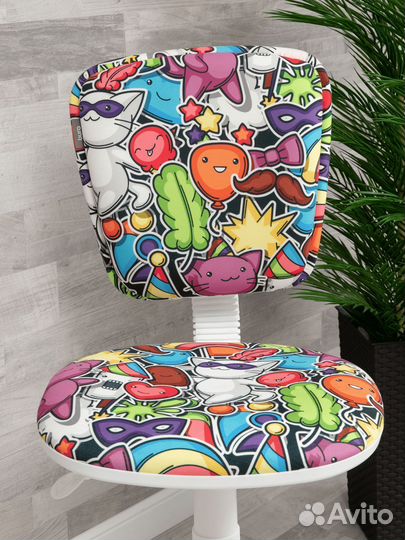 Кресло детское с принтом