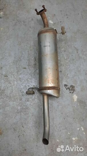 Глушитель на hyundai solaris 1 рест 2016г