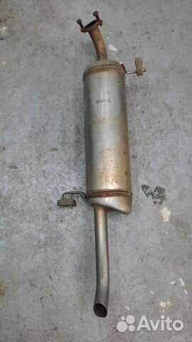 Глушитель на hyundai solaris 1 рест 2016г
