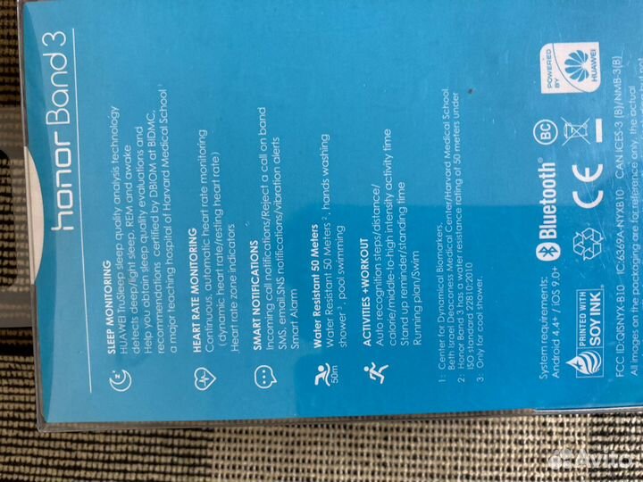 Фитнес-браслет Honor band 3