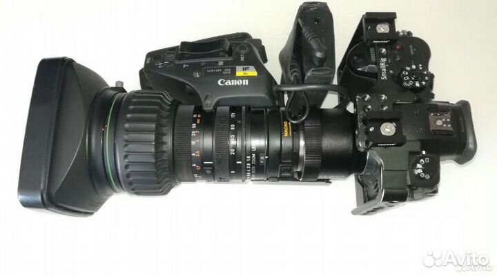 Объектив Canon YJ19xB4 KRS bctv zoom micro4/3