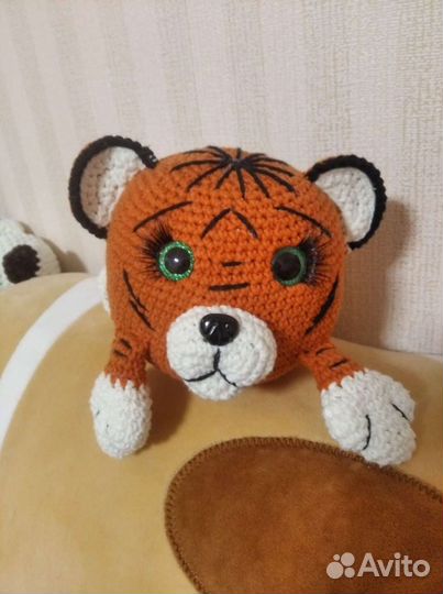 Вязаные игрушки ручной работы