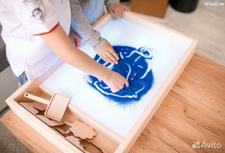 Песочница с подсветкой