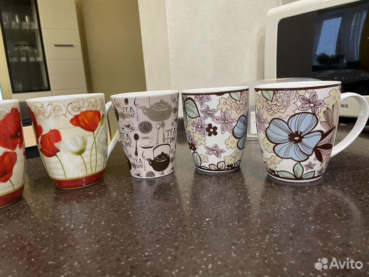 Набор чашек 9 штук