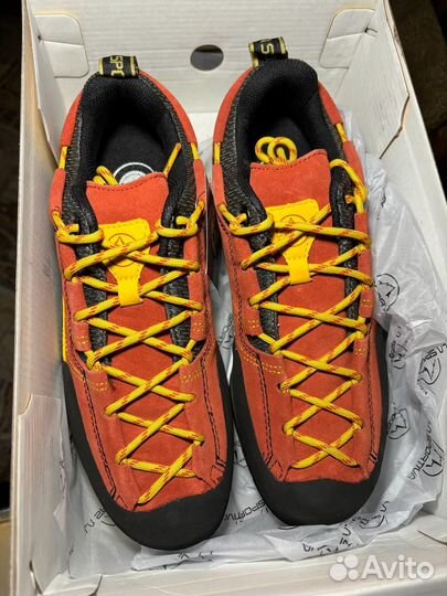 Кроссовки мужские La Sportiva Boulder X Red (grey)