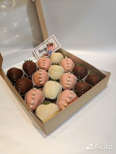 Клубника в шоколаде на 16 ягод (Часть №3)