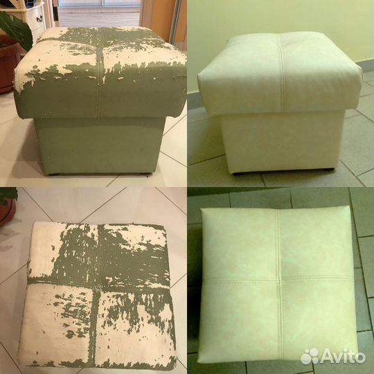 Ремонт и перетяжка мягкой мебели на дому