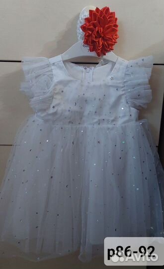 Платье для девочки 80-98