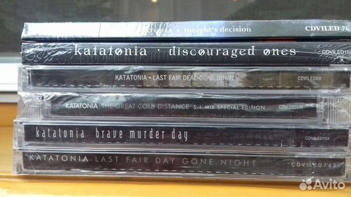 Фирменные CD Katatonia