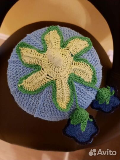 Летняя панамка-колокольчик для девочки