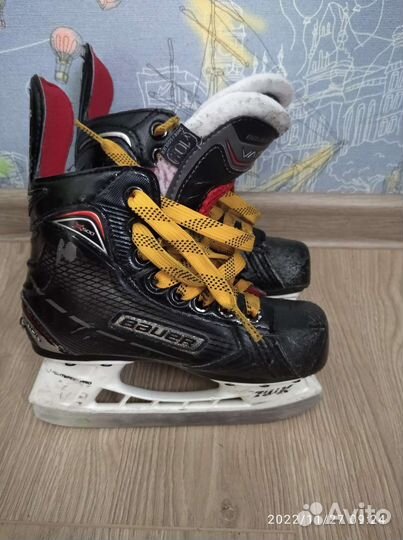 Коньки хоккейные детские bauer vapor x500 yth 10,5