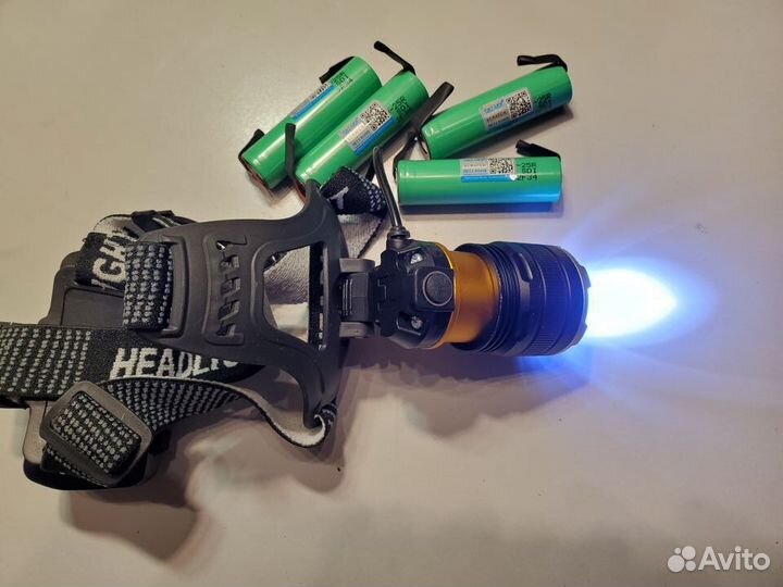 Новый фонарь налобный светодиодный