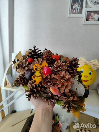 Осенняя поделка Ёжик