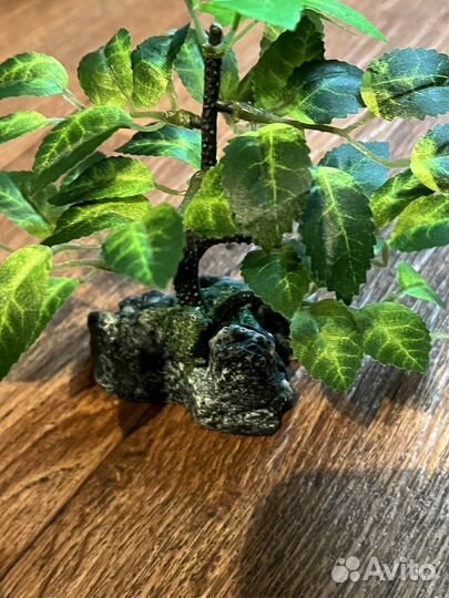 Деревце бансай в камне ширина 6см высота 12см