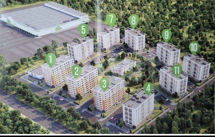 2-к. квартира, 65,9 м², 5/10 эт.