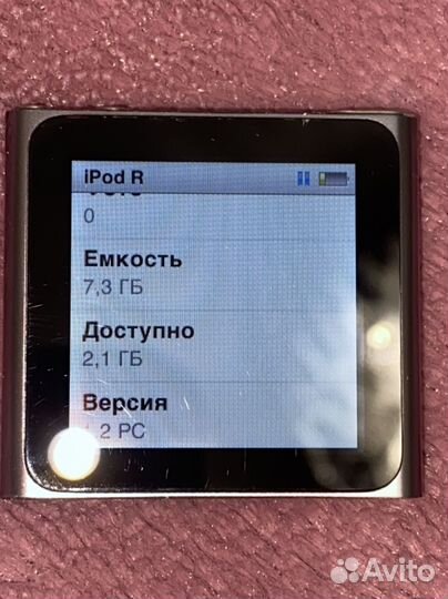 iPod Nano 6 8gb