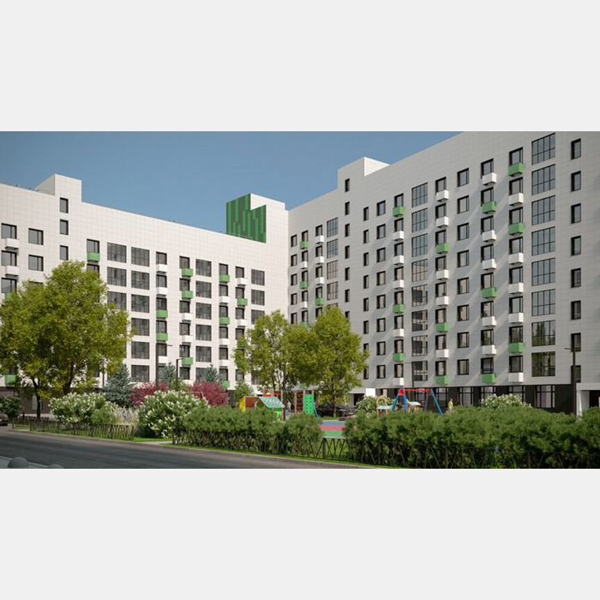 3-к. квартира, 57,4 м², 9/9 эт.