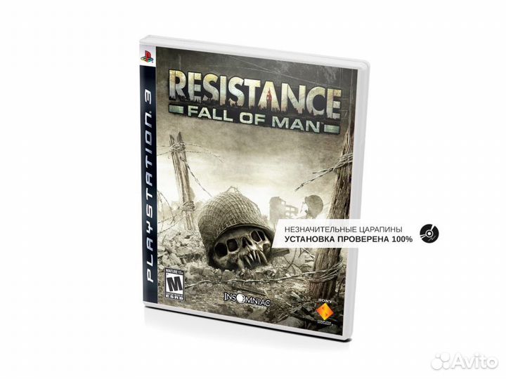 Resistance Fall of Man, б/у, незнач.царап., англий