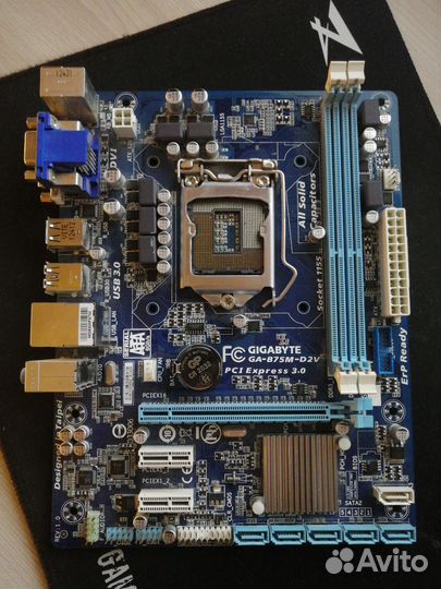 Материнская плата 1155 b75