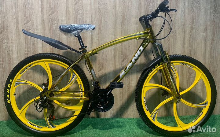 Велосипед на литых дисках