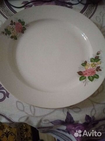 Фарфоровое блюдо большое СССР