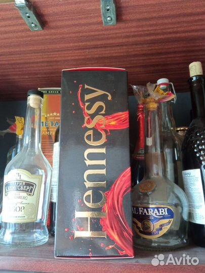 Бутылка из под алкоголя разные