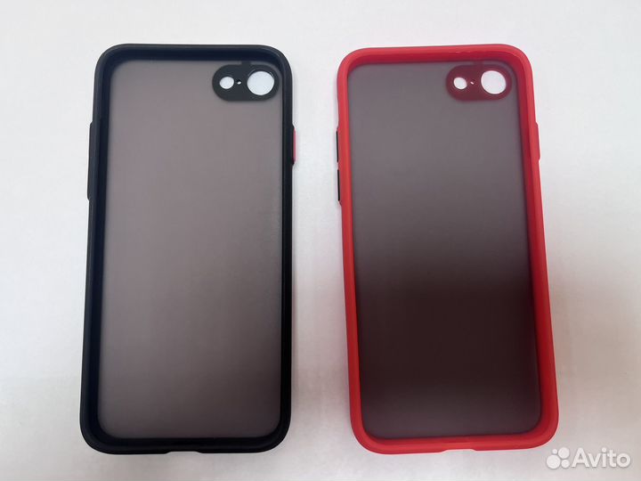 2 новых чехла для iPhone se 2022, 7, 8