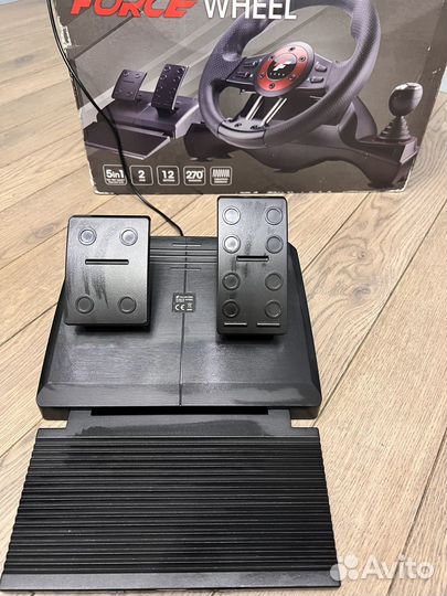 Игровой руль FlashFire 6in1 Force Wheel WH-2304V