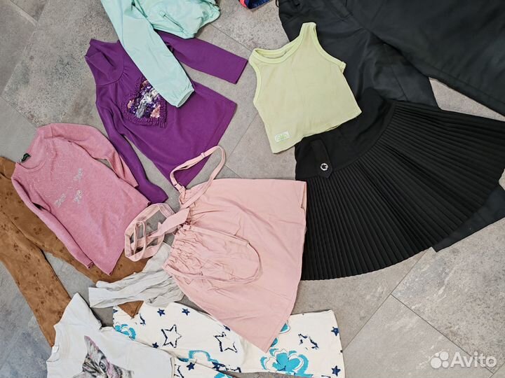 Пакет вещей 122-128 рост