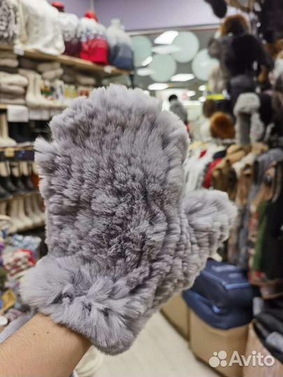 Рукавички из кролика